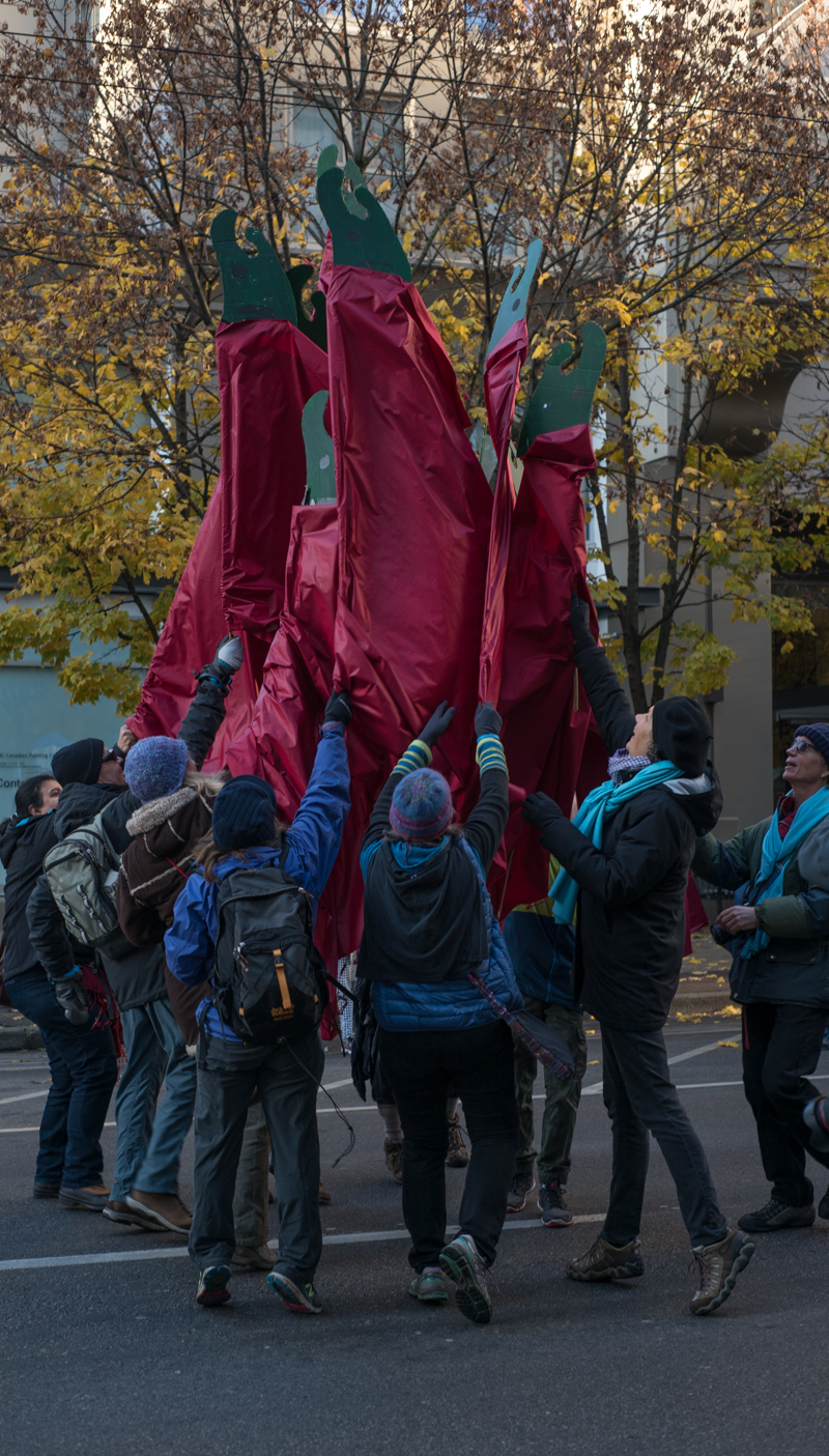Illustration for article titled Canada Knows How to Party While Protesting Climate Change Inaction